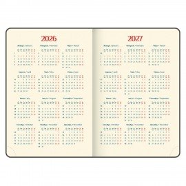 Ежедневник датированный 2026 B6 125х173мм GALANT Vivid, под кожу, сиреневый, 117412