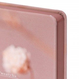 Ежедневник датированный 2026 А5 138x213мм BRAUBERG Vista, под кожу твердый, Tenderness, 117455