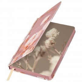 Ежедневник датированный 2026 А5 138x213мм BRAUBERG Vista, под кожу твердый, Tenderness, 117455