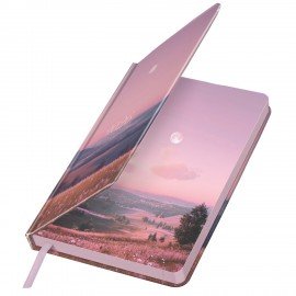 Ежедневник датированный 2026 А5 138x213мм BRAUBERG "Vista", под кожу твердый, "Freedom", 117459