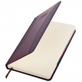 Ежедневник датированный 2026 А5 148х218мм GALANT CombiContract, под кожу, коричневый, 117487