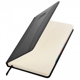 Ежедневник датированный 2026 А5 148х218мм GALANT CombiContract, под кожу, черный, 117488