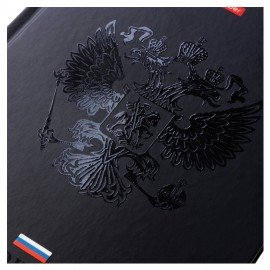 Блокнот А5 167х216мм, 80л, твёрдый, клетка, матовая лам., лак, блок 5цв, HATBER, Россия, 085282, 80ББ5лолВ130989