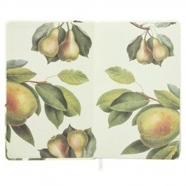 Ежедневник датированный 2027 А5 138x213мм BRAUBERG Vista Glow, под кожу, твердый, Pear tree, 117961