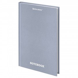 Блокнот А5 134х206мм, 80 л., твердый, клетка, BRAUBERG, МОРАНДИ, 118556