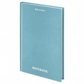 Блокнот А5 134х206мм, 80 л., твердый, клетка, BRAUBERG, МОРАНДИ, 118556