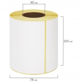 Термоэтикетки ЭКО, 100х150мм, 300 этикеток в ролике, VITRANA, 118600
