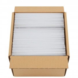 Конверты С4 (229х324мм), отрывная лента, белые, 100г/м2, КОМПЛЕКТ 500шт, STAFF, 118666