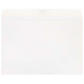 Конверты С4 (229х324мм), отрывная лента, "Куда-Кому", 100г/м2, КОМПЛЕКТ 500шт, STAFF, 118667