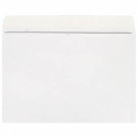 Конверты С4 (229х324мм), отрывная лента, 80г/м2, КОМПЛЕКТ 50шт, внутренняя запечатка, STAFF, 118668