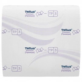 Бумага туалетная листовая Tellus/TORK (Система ТР3) ПРЕМИУМ КОМПЛЕКТ 40шт, 250л, 11х2, 233100