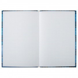 Блокнот А5 (135х206 мм), 96 л., твердый переплет, ламинированная обложка, клетка, BRAUBERG, "Шотландка", 123248