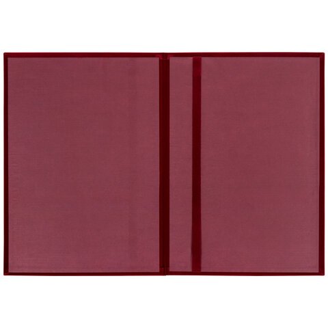 Папка адресная бархат бордовый, "Виньетка", формат А4, STAFF, 124294