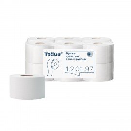 Бумага туалетная 200 метров, TORK (Система T2) UNIVERSAL, 1-слойная, КОМПЛЕКТ 12 рулонов, 120197