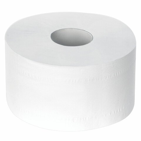 Бумага туалетная 170 м, LAIMA (T2), PREMIUM, 2-слойная, цвет белый, КОМПЛЕКТ 12 рулонов, 126092