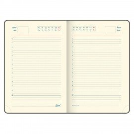 Ежедневник недатированный А5 (148х218 мм) GALANT "Magnetic", кожзам, магнитный клапан, 160 л., черный, 126272