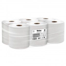 Бумага туалетная 200 м, VEIRO Professional (Система T2), КОМПЛЕКТ 12 шт, Comfort, 2-слойная, T203