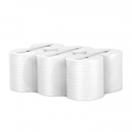 Полотенца бумажные рулонные 150 м, VEIRO (Система H1) COMFORT, 2-слойные, белые, КОМПЛЕКТ 6 рулонов, K203