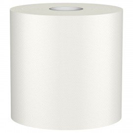 Полотенца бумажные с центральной вытяжкой 300 м, VEIRO (Система M2) BASIC, 1-слойные, цвет натуральный, КОМПЛЕКТ 6 рулонов, KP105