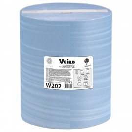 Бумага протирочная VEIRO (Система W1), КОМПЛЕКТ 2 шт., 1000 листов в рулоне, 33х35 см, 2-слойная, Comfort, W202