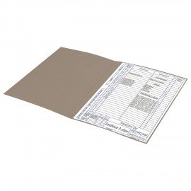 Папка без скоросшивателя "Дело", картон, плотность 320 г/м2, до 200 листов, ОФИСМАГ, 127818