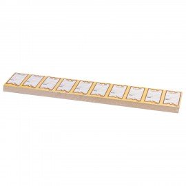 Ценники картонные "Бабочка 10", 36х56 мм, комплект 500 шт., STAFF, 128678