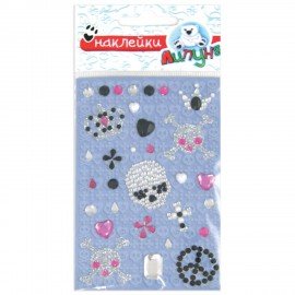 Наклейки "Хрустальные мишки", с европодвесом, ЛИП, RSS014