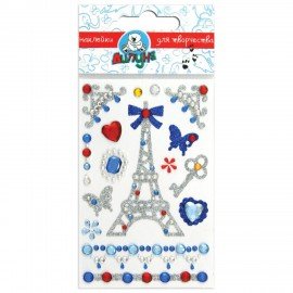 Наклейки "Хрустальные мишки", с европодвесом, ЛИП, RSS014