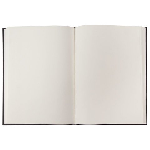 Скетчбук, слоновая кость 100 г/м2, 210х297 мм, 110 л., книжный твердый переплет, BRAUBERG ART CLASSIC, 128957