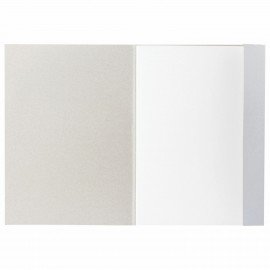 Папка для черчения БОЛЬШАЯ А3, 297х420 мм, 10 л., 200 г/м2, без рамки, ватман ГОЗНАК КБФ, BRAUBERG, 129226