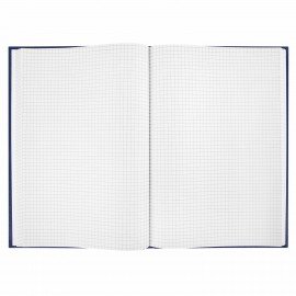 Книга учета 96 л., клетка, твердая, бумвинил, блок офсет, А4 (200х290 мм), ОФИСМАГ, 130177