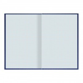 Книга учета 96 л., клетка, твердая, бумвинил, типографский блок, А4 (200х290 мм), STAFF, 130214