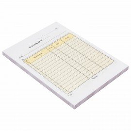 Накладная 2-слойная самокопирующиаяся, А5 151х208 мм, КОМПЛЕКТ 5 книжек по 50 шт, STAFF, 130287