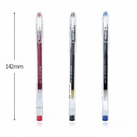 Ручка гелевая PILOT "G-1", СИНЯЯ, корпус прозрачный, узел 0,5 мм, линия письма 0,3 мм, BL-G1-5T