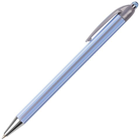 Ручка шариковая автоматическая BRAUBERG "Sakura", корпус ассорти, узел 0,5 мм, линия письма 0,3 мм, 141287