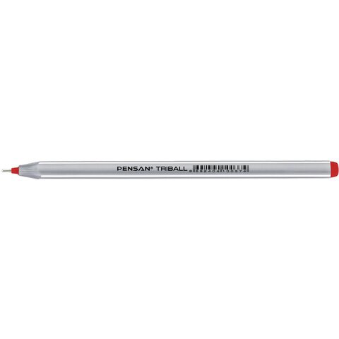 Ручка шариковая масляная PENSAN "Triball Colored", классические цвета АССОРТИ, ДИСПЛЕЙ, 1003/S60-4