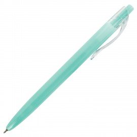 Ручка шариковая автоматическая BRAUBERG "PASTEL", СИНЯЯ, корпус ассорти, 0,7 мм, линия письма 0,35 мм, 143456