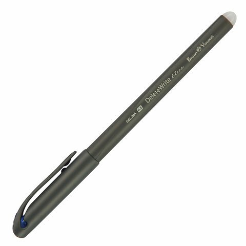 Ручка стираемая гелевая BRUNO VISCONTI DeleteWrite, СИНЯЯ, узел 0,5 мм, линия письма 0,3 мм, 20-0113