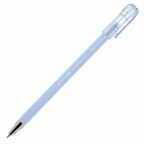 Ручка шариковая BRUNO VISCONTI FirstWrite, СИНЯЯ, Zefir, ассорти, узел 0,5 мм, линия письма 0,3 мм, 20-0239