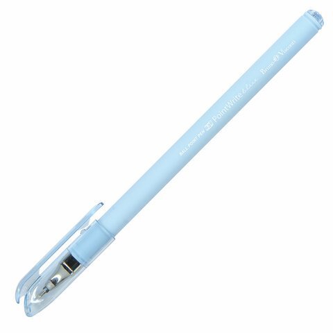 Ручка шариковая BRUNO VISCONTI PointWrite, СИНЯЯ, Zefir, корпус ассорти, узел 0,38 мм, линия письма 0,3 мм, 20-0253