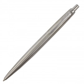Ручка шариковая PARKER "Jotter XL Monochrome Stainless Steel CT", корпус серебристый, сталь, синяя,2122756