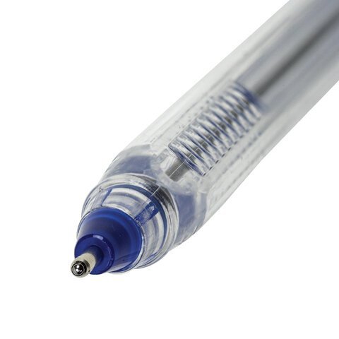 Ручка шариковая масляная PENSAN 2021, СИНЯЯ, трехгранная, узел 1 мм, линия письма 0,8 мм, 2021/S50