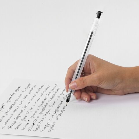 Ручка шариковая масляная PENSAN 2021, ЧЕРНАЯ, трехгранная, узел 1 мм, линия письма 0,8 мм, 2021/S50