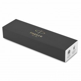 Ручка шариковая PARKER "Urban Twist Black GT", корпус черный, позолоченные детали, синяя, 2143640