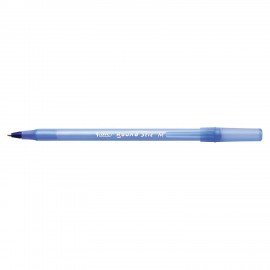 Ручка шариковая BIC "Round Stic", СИНЯЯ, корпус голубой, узел 1 мм, линия письма 0,32 мм, С ШТРИХКОДОМ, 934598