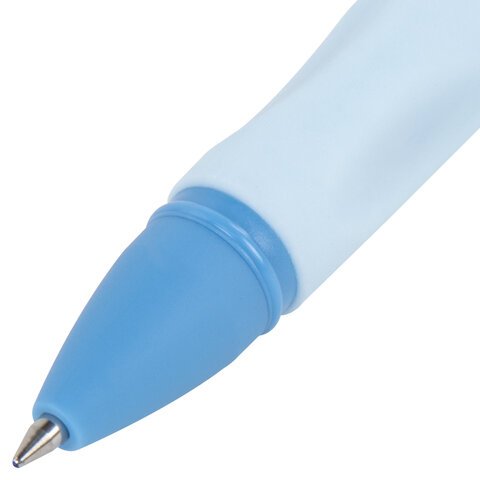 Ручка стираемая гелевая с эргономичным грипом BRAUBERG REPEAT COLOR, СИНЯЯ, ассорти, 0,5 мм,144072