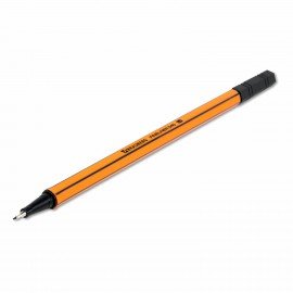 Ручка капиллярная (линер) ЧЕРНАЯ, BRAUBERG "FINE 040", шестигранная, линия письма 0,4 мм, 144139