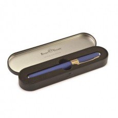 Ручка подарочная шариковая BRUNO VISCONTI "Monaco", темно-синий корпус, 0,5 мм, футляр, синяя, 20-0125/607