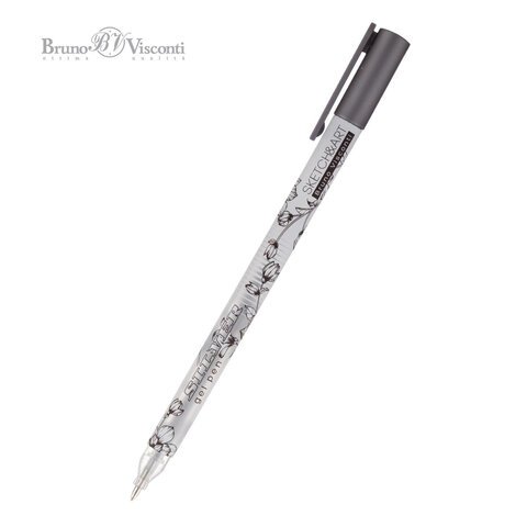 Ручки гелевые BRUNO VISCONTI НАБОР 3 ЦВЕТА, "Uni Write.GOLD/SILVER/WHITE", линия письма 0,7 мм, 20-0311