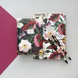 Ручка шариковая автоматическая BRUNO VISCONTI "ArtClick", СИНЯЯ, Flora.Black, ассорти, 0,5 мм, 20-0374/01